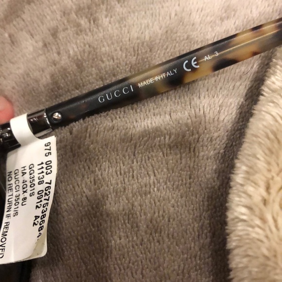 NWT Gucci 3501/S in Havana sunglasses! main image 10